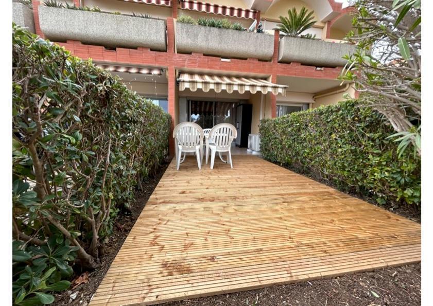 2 Pieces Climatise-Wifi / 4 Voyageurs / Boxe Prive / 2 Piscines / 2 Tennis / Petanque / Pingpong Antibes Exterior foto